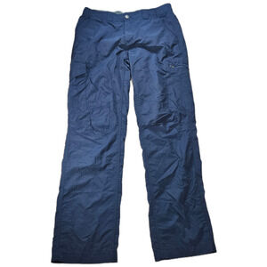 Columbia Men's Navy Blue 32 x 32 Cargo Pants Omni-Shade Nylon